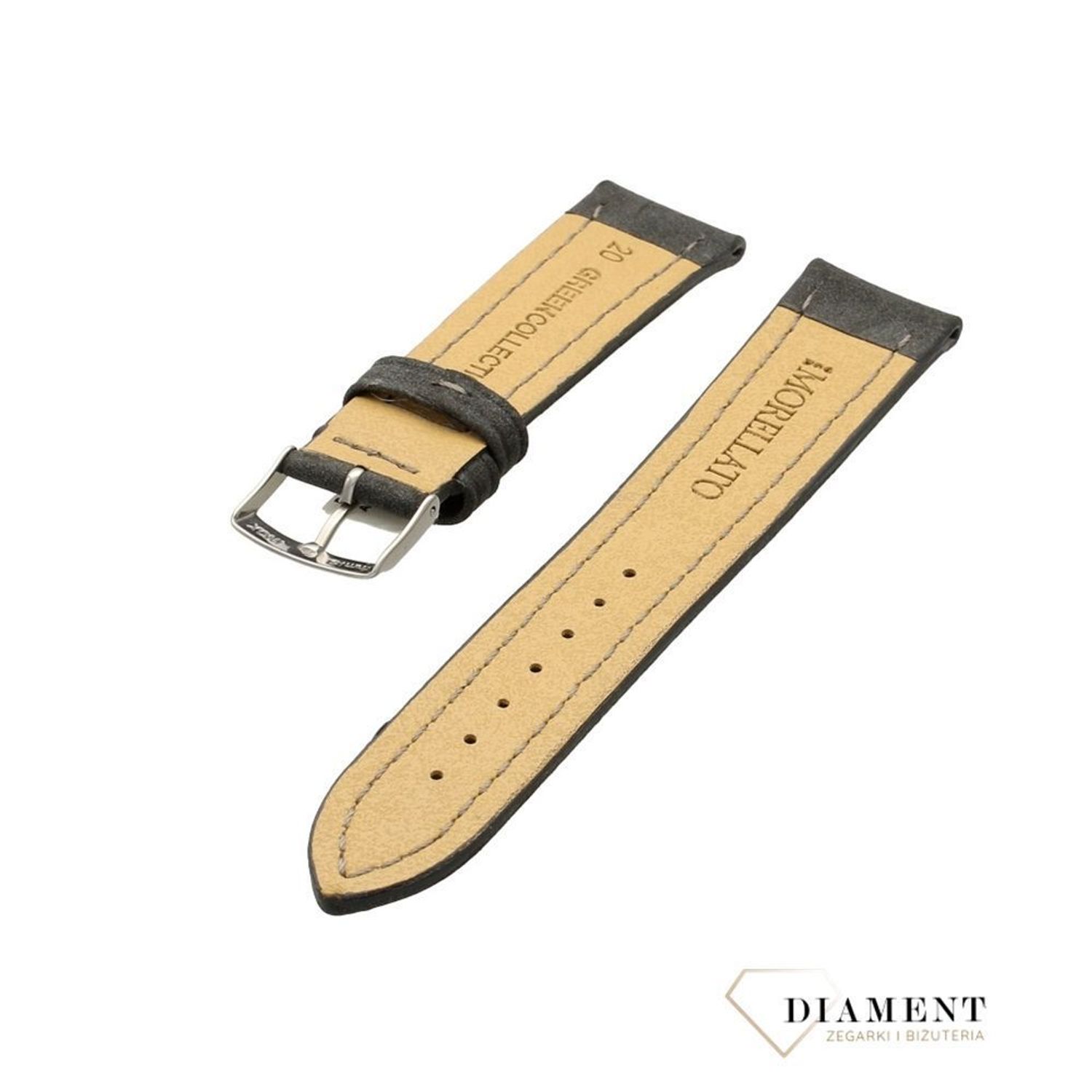 Oryginalny pasek Morellato A01X4734B82019CR szary 20mm (1).jpg