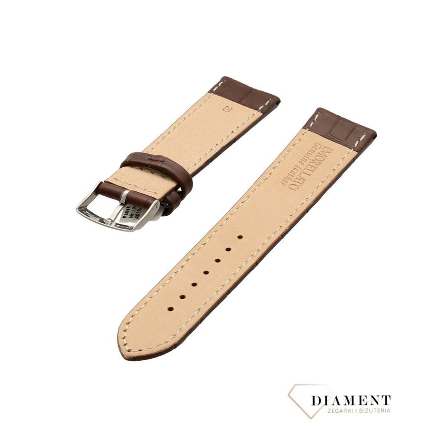 Oryginalny pasek Morellato A01X4934A95032CR brąz 20mm (2).jpg