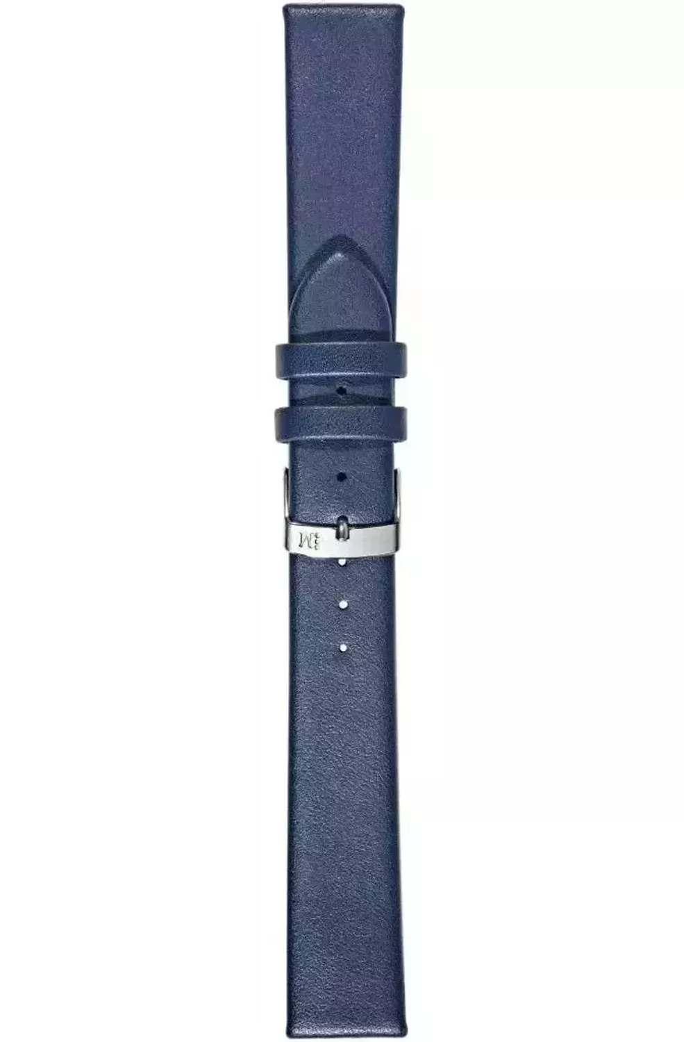 Skórzany pasek Morellato 22 mm w kolorze granatowym. Włoska produkcja, klasyczny styl, solidna metalowa sprzączka. Idealny do zegarków męskich..webp