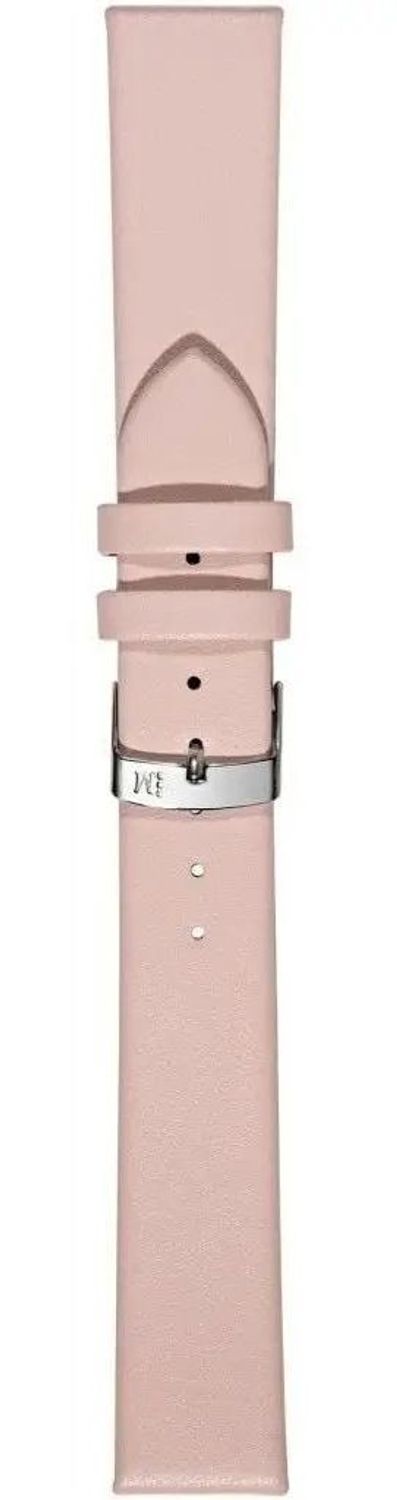 Pudrowo różowy pasek do zegarka Morellato A01X5126875128CR16. Skórzany, antyalergiczny, szerokość 16 mm, z włoską jakością i srebrnym zapięciem. Idealny do zegarków klasycznych i casualowych.1.jpg