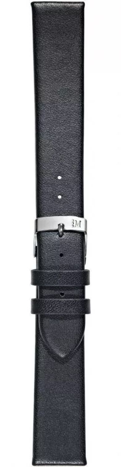 Czarny skórzany pasek damski Morellato A01X5200875019CR14 – szerokość 14 mm, gładka powierzchnia, srebrna sprzączka. Styl casual. Gwarancja 2 lata.1.jpg