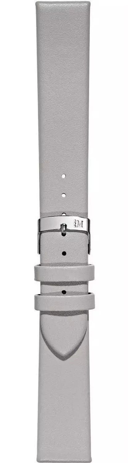 Elegancki pasek do zegarka Morellato Micra-Evoque 12 mm. Szary, skórzany, z systemem quick-release i srebrną sprzączką. Włoska jakość i 2 lata gwarancji.1.jpg
