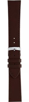 Pasek Morellato A01X5202875032CR20 – skórzany, brązowy, szerokość 20 mm (18 mm przy klamerce), quick pin, srebrna błyszcząca sprzączka. Włoska jakość i wygoda.1.jpg