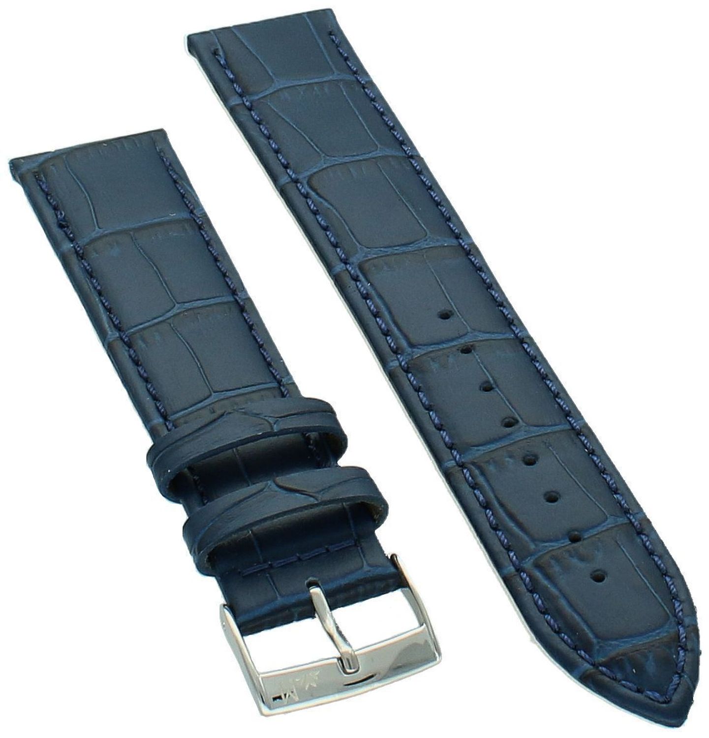 Pasek do zegarka skórzany niebieski XL 2022 mm Morellato A01Y2269480061.jpg