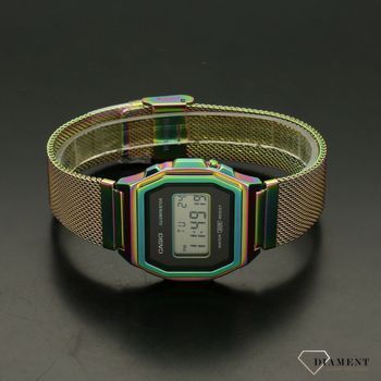 Zegarek Casio A1000RBW-1ER Casio Vintage w stylu Retro kolorowy Casio (3).jpg