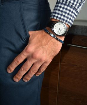 Zegarek męski Adriatica Automatic Czarny pasek A1072.5213A ✅ Zegarek męski w klasycznej odsłonie o eleganckim wyglądzie napędzany mechanicznie (4).JPG