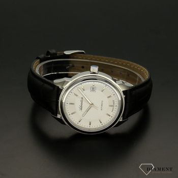 Zegarek męski Adriatica Automatic Czarny pasek A1072.5213A ✅ Zegarek męski w klasycznej odsłonie o eleganckim wyglądzie napędzany mechanicznie z automatycznym naciągiem.  (5).jpg