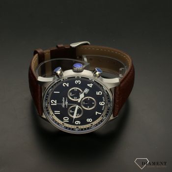 Męski zegarek Adriatica Classic Chronograph męski A1076.5B24CHXLwyposażony jest w kwarcowy mechanizm, zasilany za pomocą baterii. Posiada bardzo wysoką dokładność mierzenia czasu +- 10 sekund w przeciągu 30 dn (5).jpg