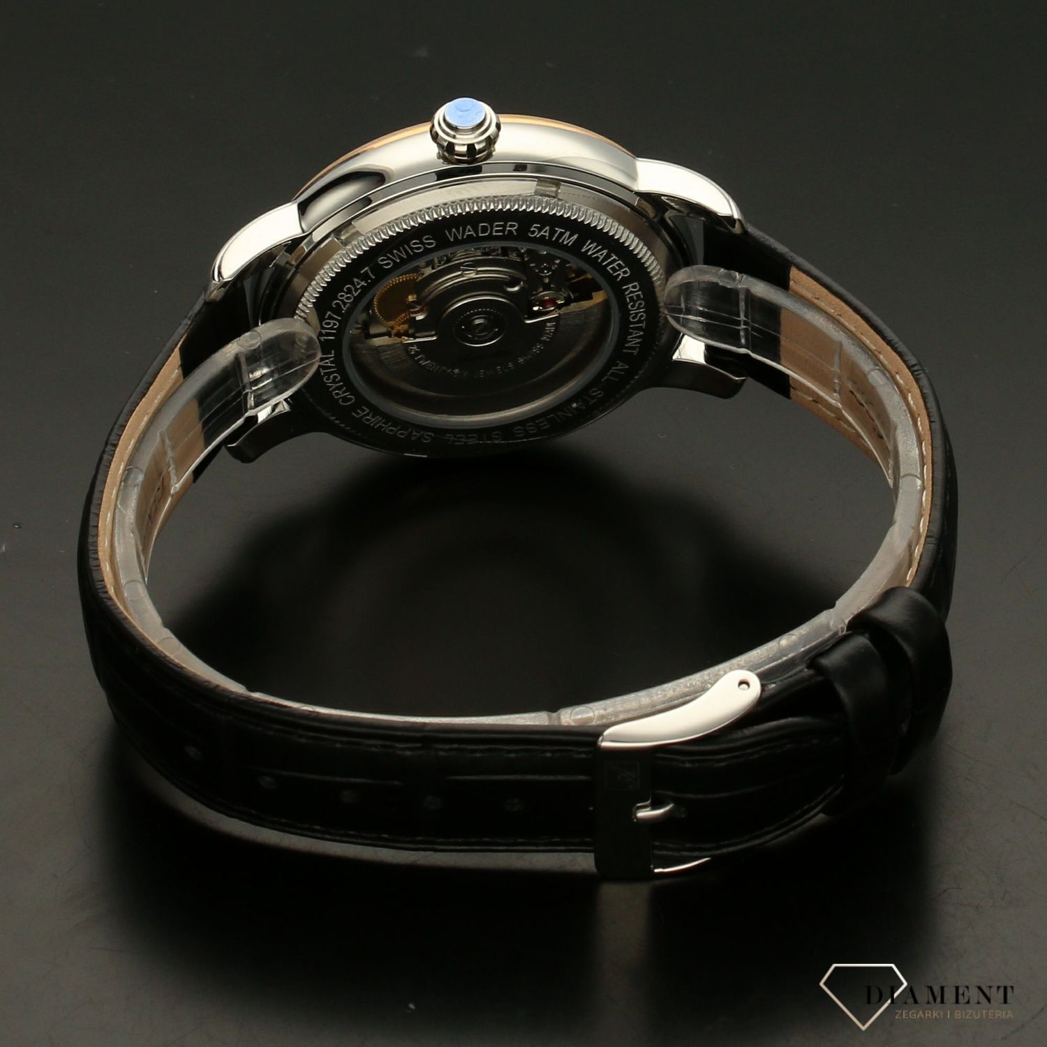 Zegarek męski na pasku Adriatica 'Golden Automatic' A1197.R213A.jpg