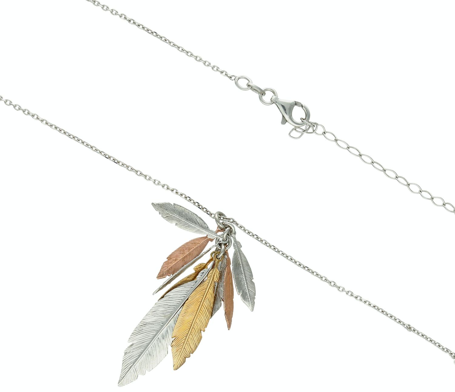 Srebrny naszyjnik damski piórka 85 cm A122 (2).jpg
