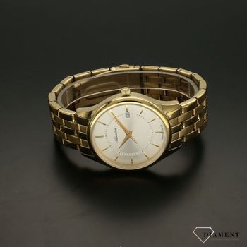 Zegarek męski złoty na bransolecie z zapięciem typu klips z wyzwalaczem o numerze katalogowym  A8269.1151Q  (3).jpg