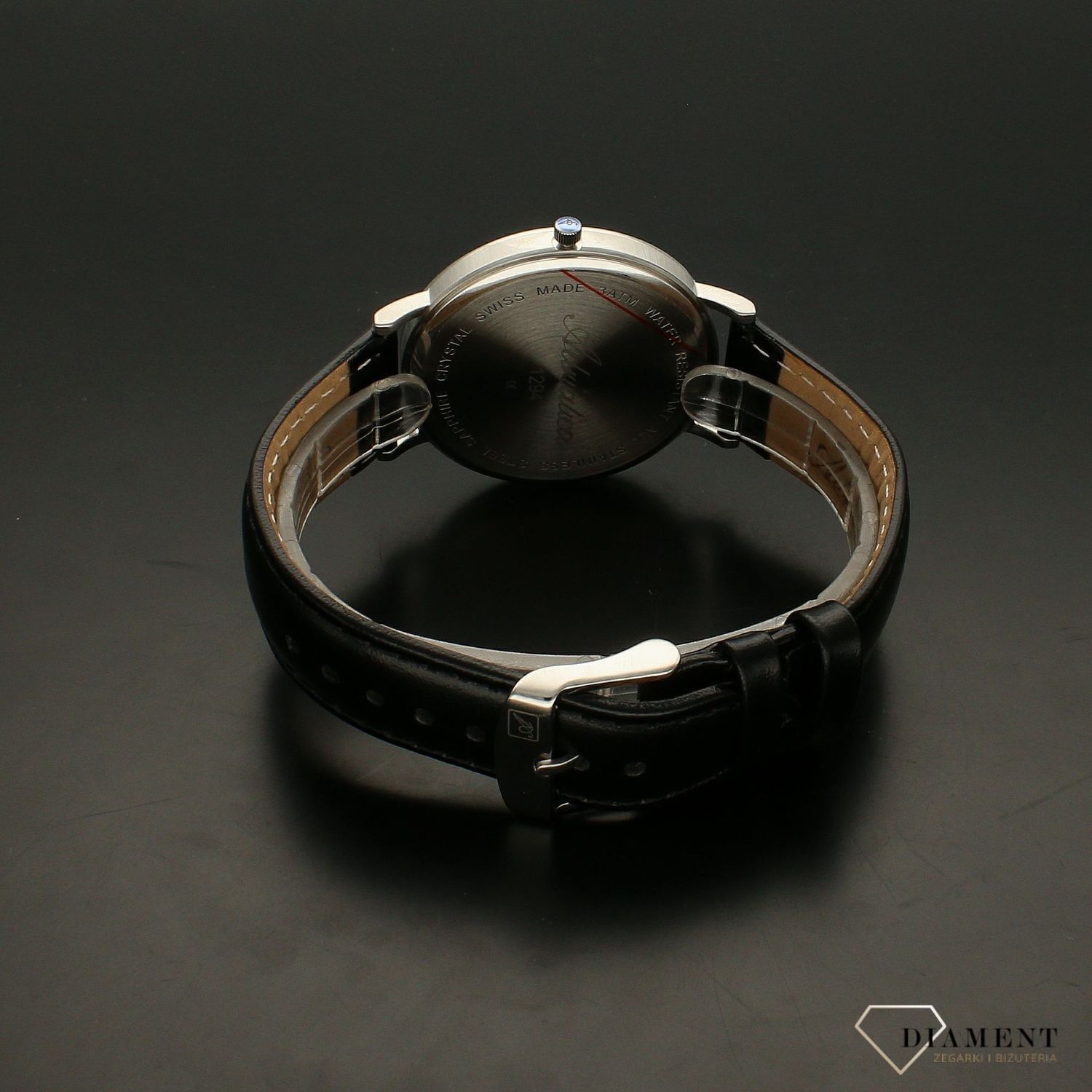 Zegarek męski Adriatica na pasku z szafirowym szkłem A1294.5263Q.webp