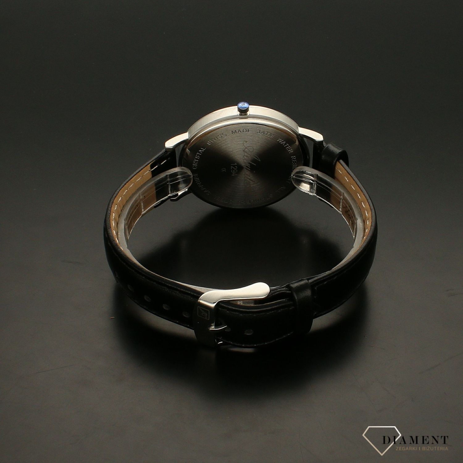 Zegarek męski Adriatica na czarnym pasku A1294.5265Q.webp