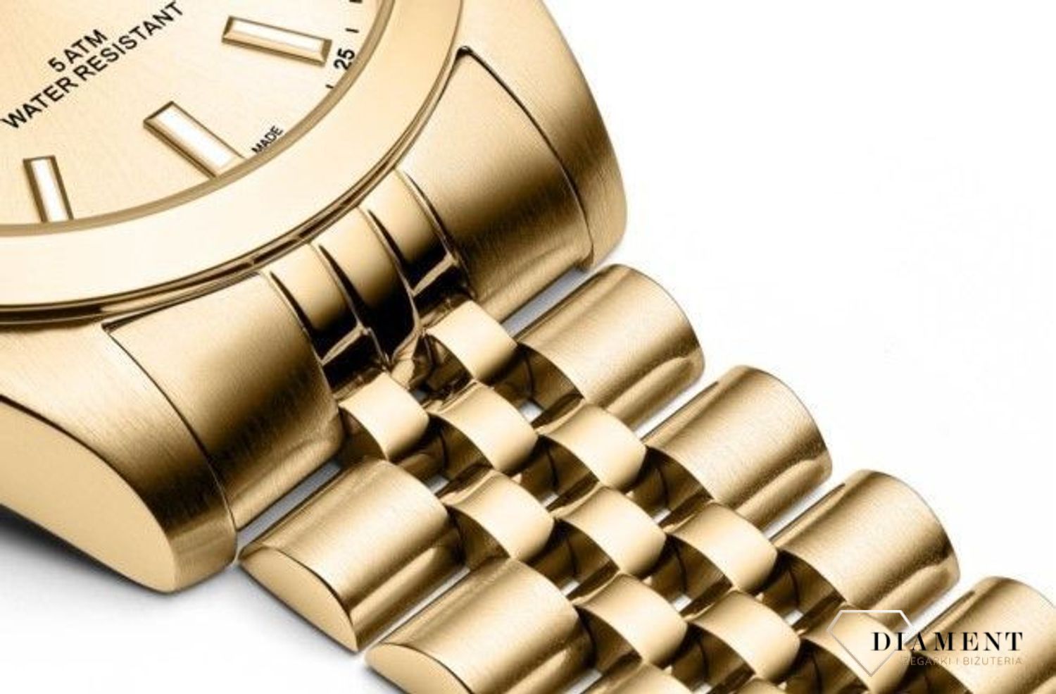 Zegarek męski Adriatica Classic na złotej bransolecie A1299.1111Q.jpg