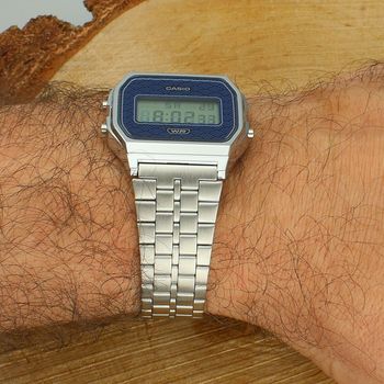 Zegarek Casio Vintage A159WEVJ-2ER Unisex Cyfrowy Retro Niebieska Tarcza vintage.jpg