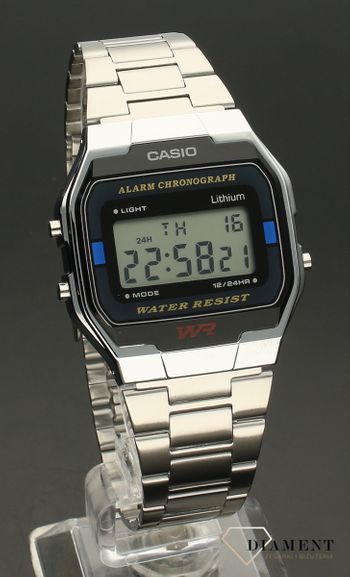 Męski zegarek Casio Retro A163WA-1Q (1).jpg