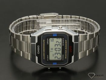 Męski zegarek Casio Retro A163WA-1Q (3).jpg