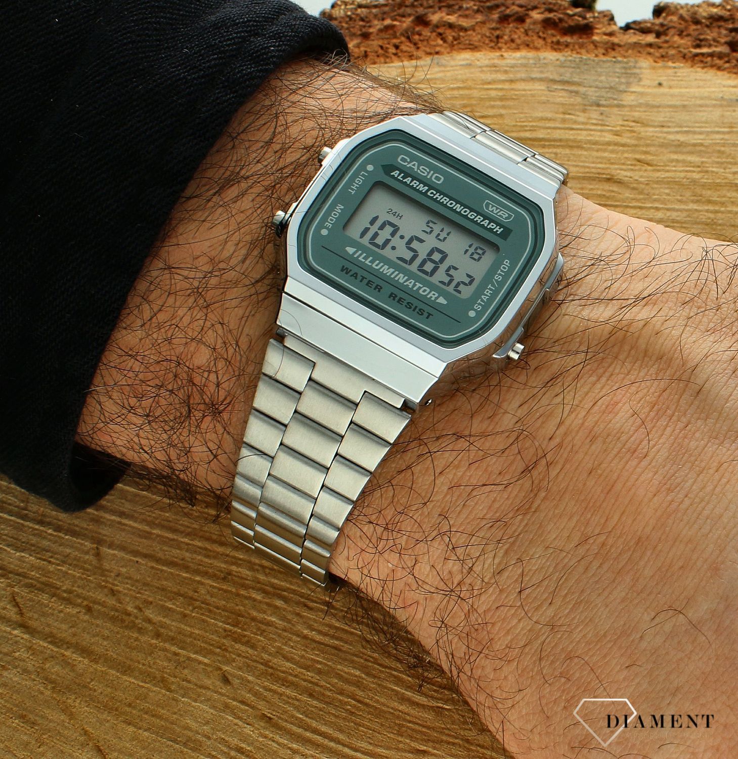 Zegarek Casio Vintage A168WA-3AYES. Zegarek Casio Vintage. Zegarek dla kobiet Vintage. Zegarek dla dziecka. Zegarek Vintage na prezent dla kobiety.  (2).jpg