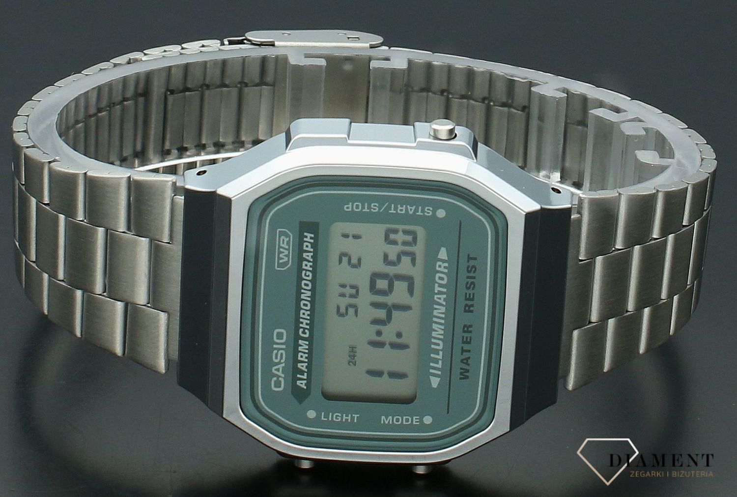 Zegarek Casio Vintage A168WA-3AYES. Zegarek Casio Vintage. Zegarek dla kobiet Vintage. Zegarek dla dziecka. Zegarek Vintage na prezent dla kobiety.  (2).jpg