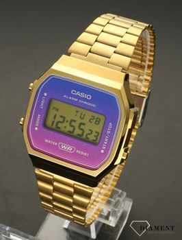 Zegarek damski złoty CASIO Vintage Iconic ombre A168WERG-2AEF (4).jpg