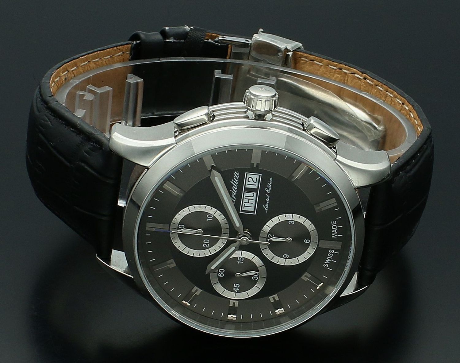 Zegarek męski na pasku Adriatica Automatic Limited Edition  A1992.5214A.webp