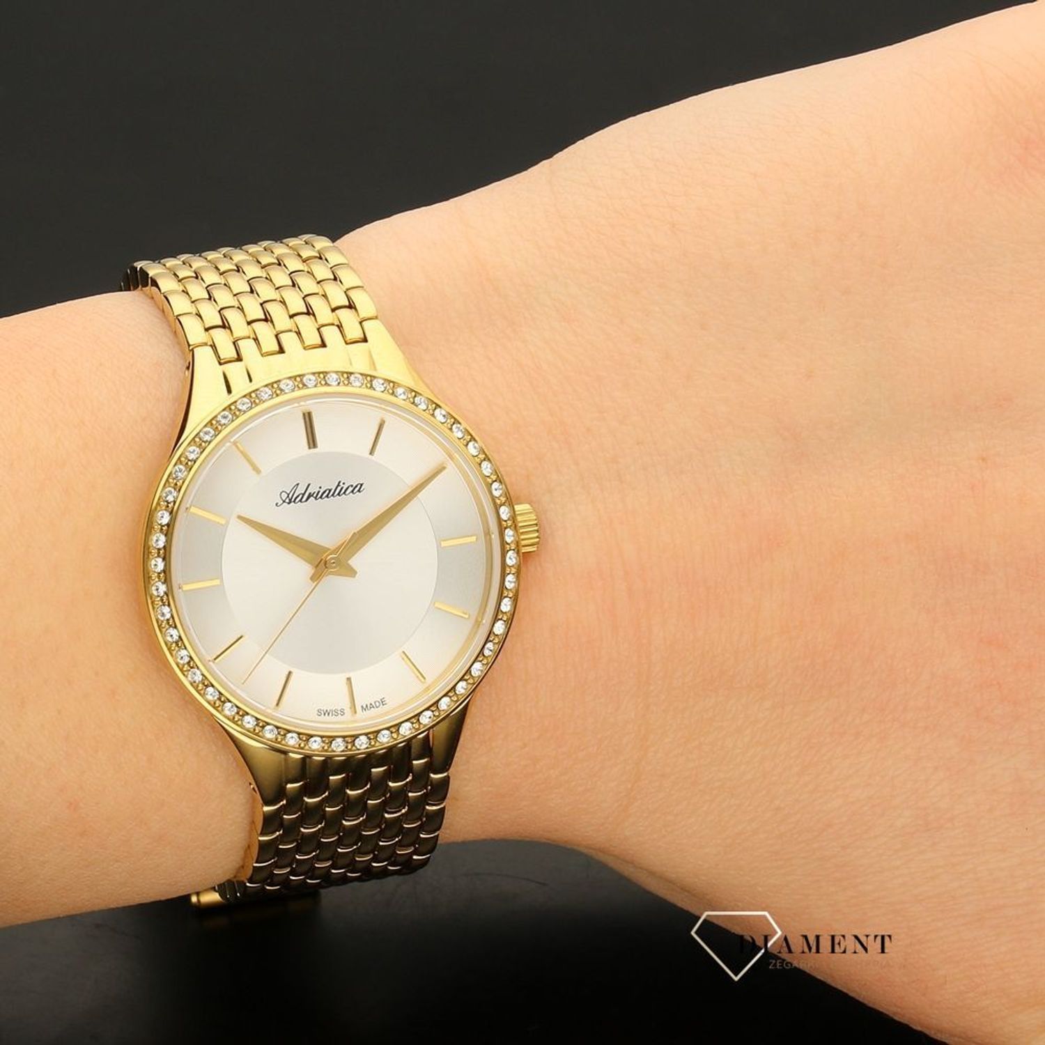 Damski zegarek Adriatica Biżuteryjna A3176.1113QZ.jpg