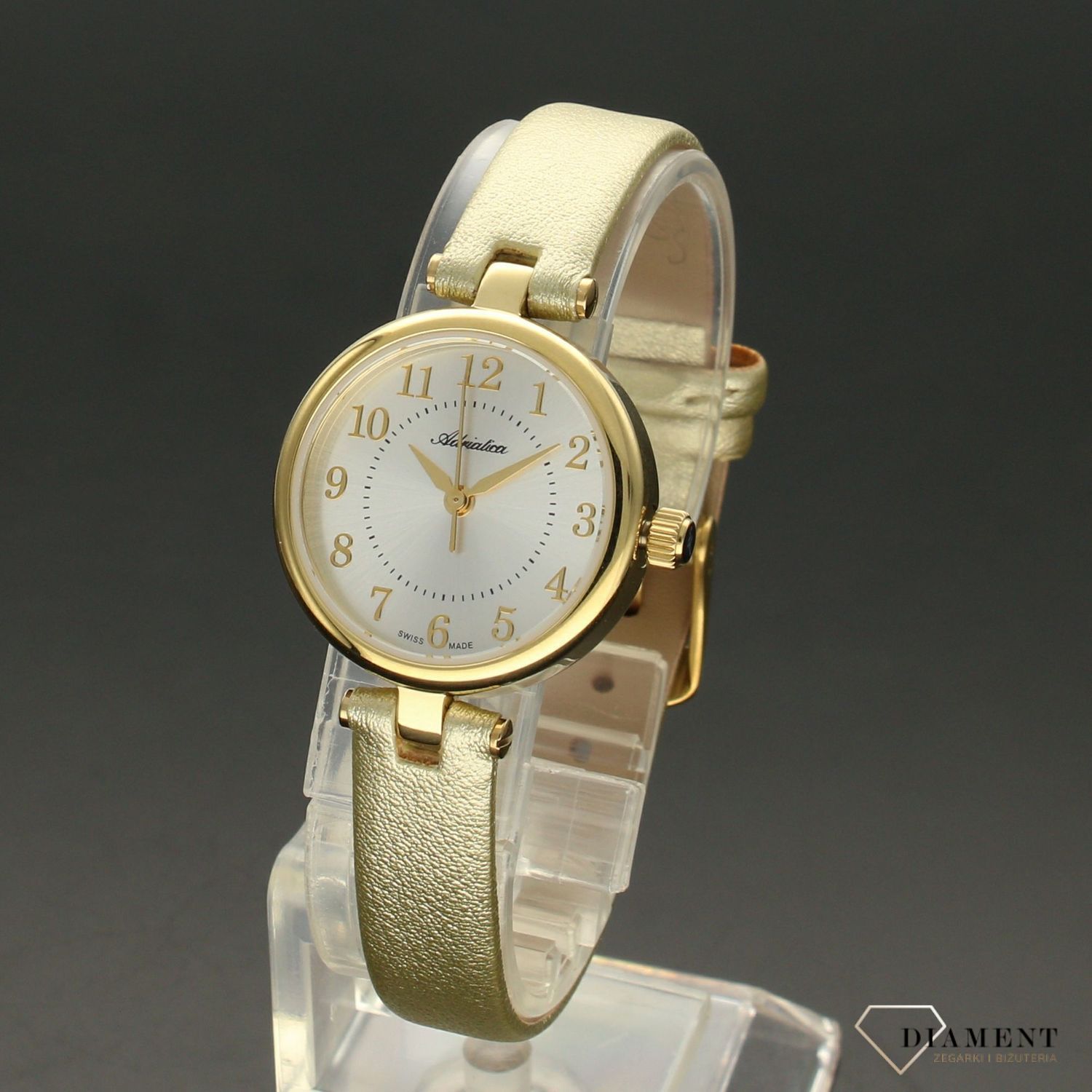 Zegarek damski Adriatica ' Złoty pasek ' A3474.1223Q.jpg