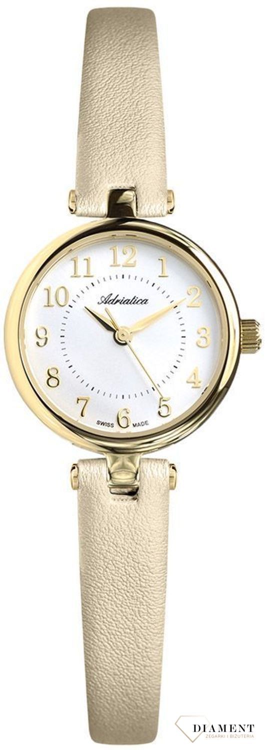 Zegarek damski Adriatica ' Złoty pasek ' A3474.1223Q.jpg