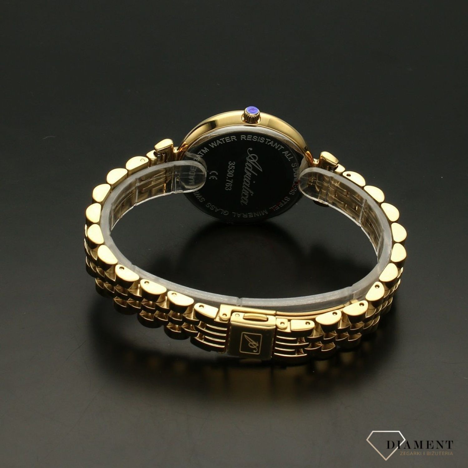 Zegarek damski Adriatica na bransolecie.jpg