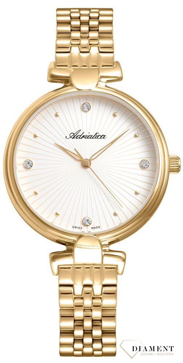 Zegarek damski Adriatica na bransolecie.jpg