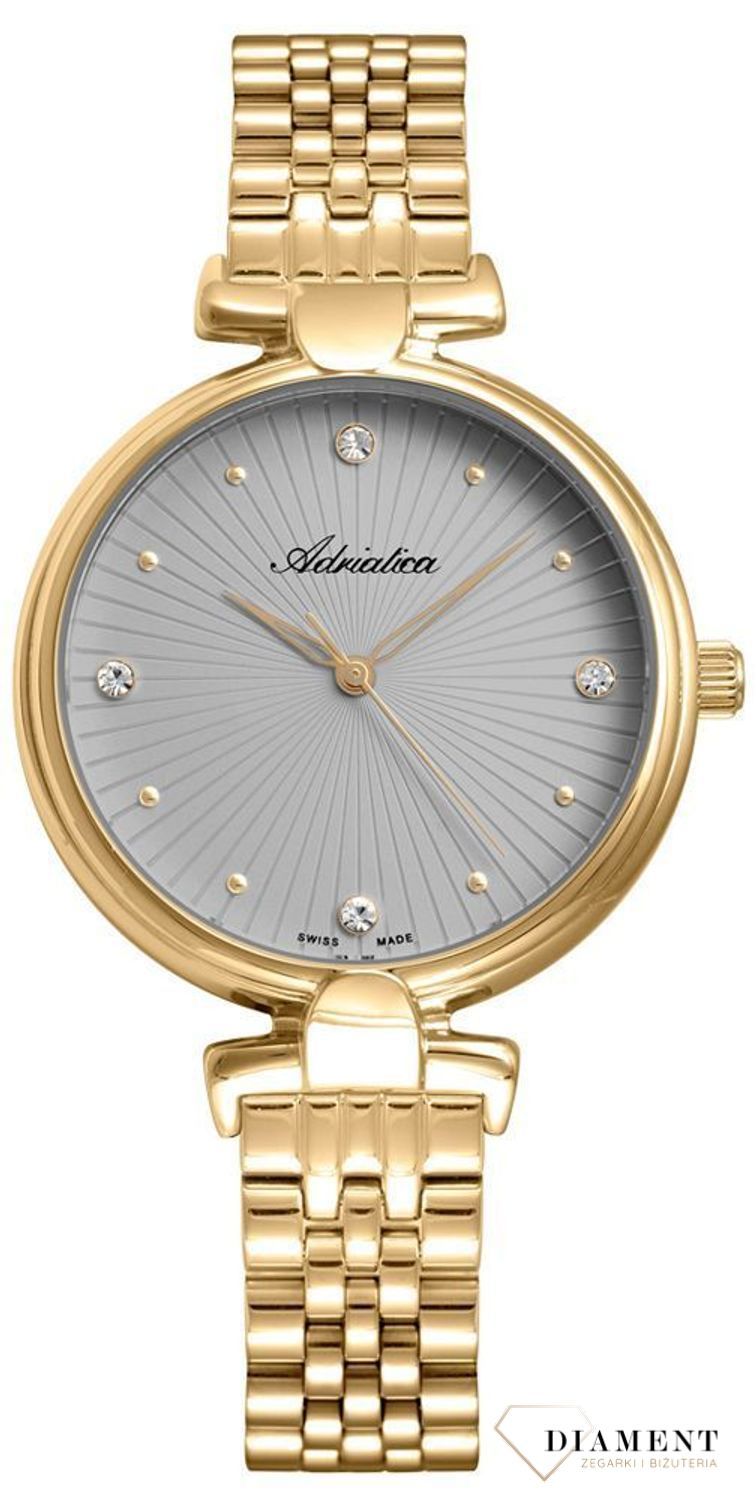 Zegarek damski Adriatica ''Szarość w złocie'' A3530.1147Q.jpg