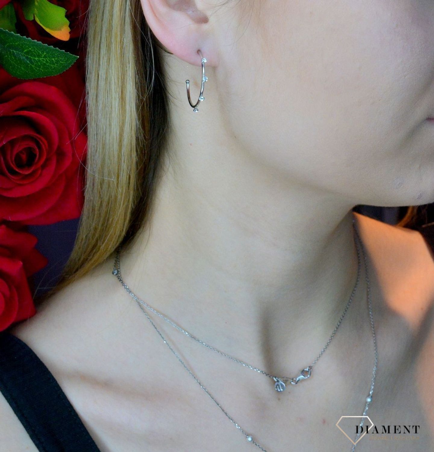 Kolczyki srebrne Victoria Cruz “ Kryształowe koła ” 925 A3557-07HT Wyjątkowa biżuteria z Victoria Cruz wykonana z najwyższej pró.JPG