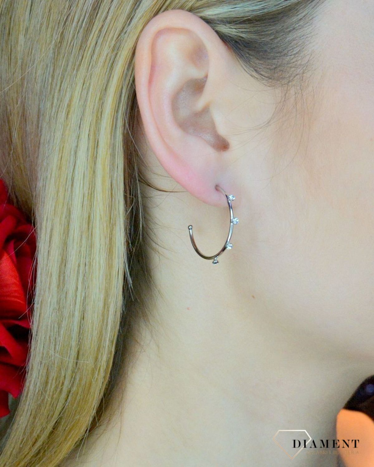 Kolczyki srebrne Victoria Cruz “ Kryształowe koła ” 925 A3557-07HT Wyjątkowa biżuteria z Victoria Cruz wykonana z najwyższej pró.JPG