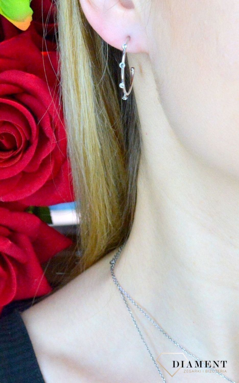 Kolczyki srebrne Victoria Cruz “ Kryształowe koła ” 925 A3557-07HT Wyjątkowa biżuteria z Victoria Cruz wykonana z najwyższej pró.JPG