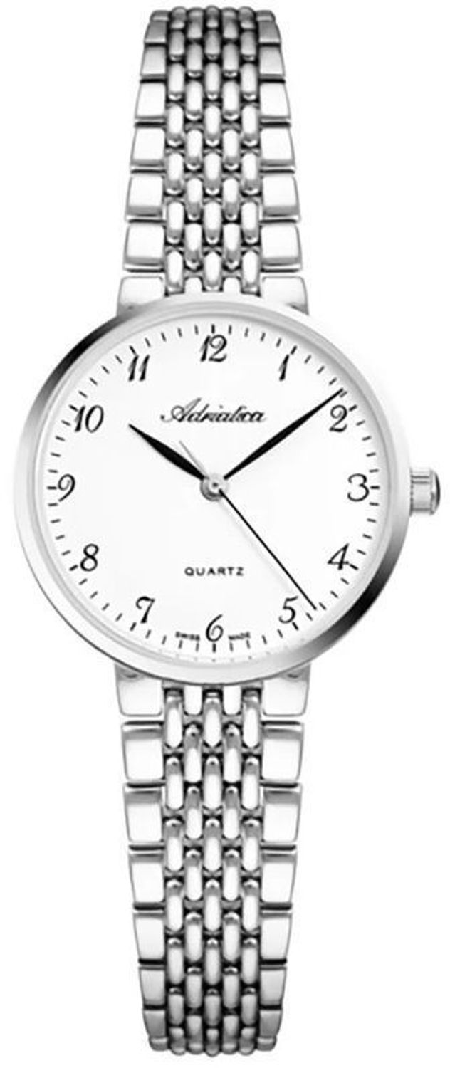 Zegarek Adriatica A3563.5123Q – Zegarek Damski Srebrny Swiss Made Bransoleta Grawer Gratis.jpg