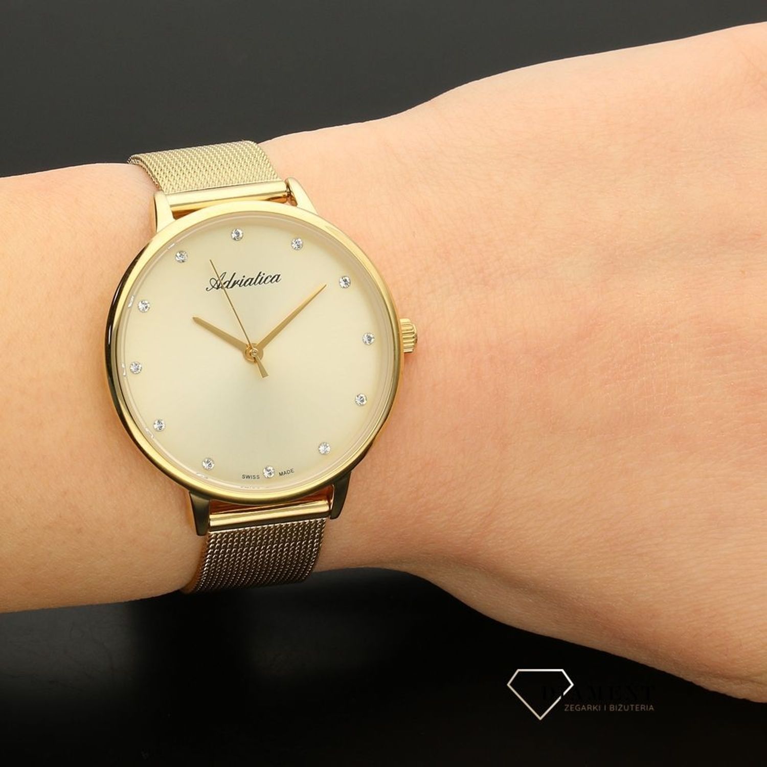 Damski zegarek Adriatica Biżuteryjny A3573.1141Q.jpg