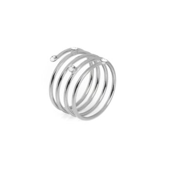 Srebrny pierścionek Victoria Cruz “ Kryształowa spirala ” 925 A3581-07HA Wyjątkowa biżuteria z Victoria Cruz wykonana z najwyższ.JPG
