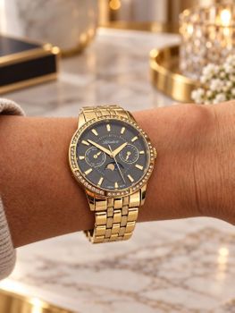 Zegarek Adriatica Classic Sapphire Moonphase A3601.1116QFZ – damski zegarek złoty z fazami księżyca (4).jpg