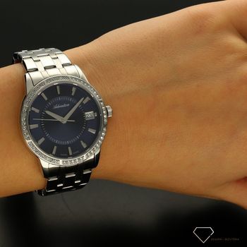 Zegarek damski Adriatica 'niebieska tarcza z cyrknią' A3602.5115QZ ✅ Zegarek damski Adriatica to stylowy damski zegarek (2).jpg