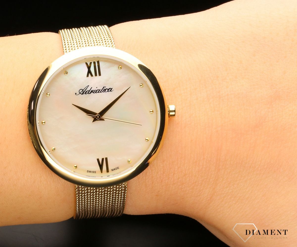 Damski zegarek Adriatica BIŻUTERYJNA A3632.118SQ.jpg