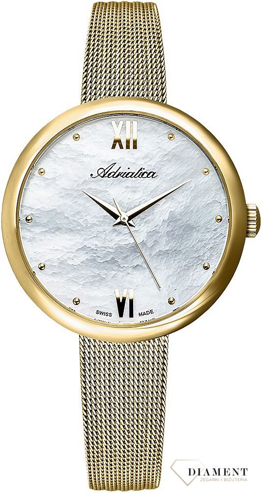 Damski zegarek Adriatica BIŻUTERYJNA A3632.118SQ.jpg