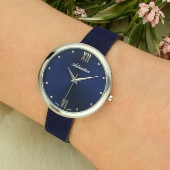 Adriatica Classic A3632.5285Q – Elegancki Damski Zegarek Swiss Made Granatowy.jpg