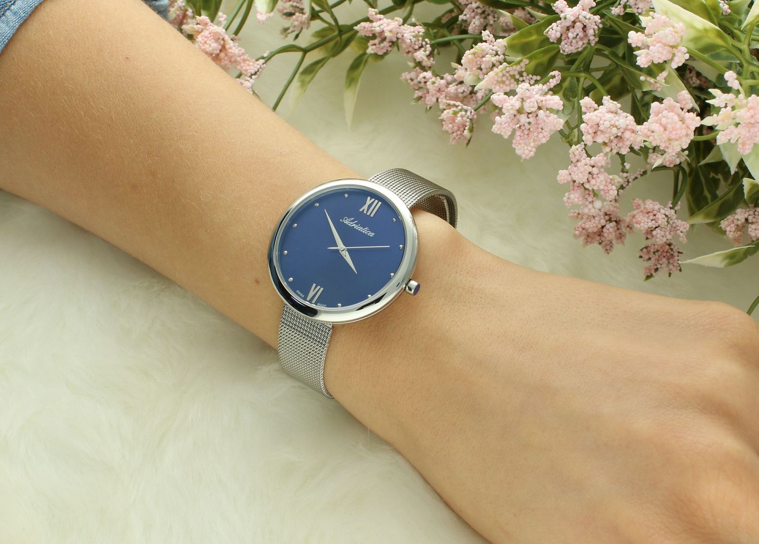 Zegarek damski Adriatica Classic na bransolecie A3632.5285QX. Szwajcarski zegarek damski. Zegarek dla kobiety na prezent. Szwajcarski zegarek dla kobiety na bransolecie..jpg