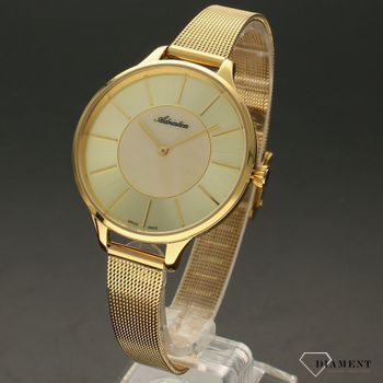 Złoty zegarek Adriatica na bransoelcie A3633 (2).jpg