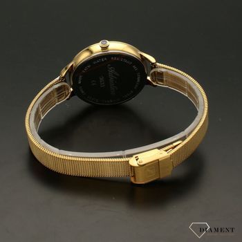 Złoty zegarek Adriatica na bransoelcie A3633 (4).jpg