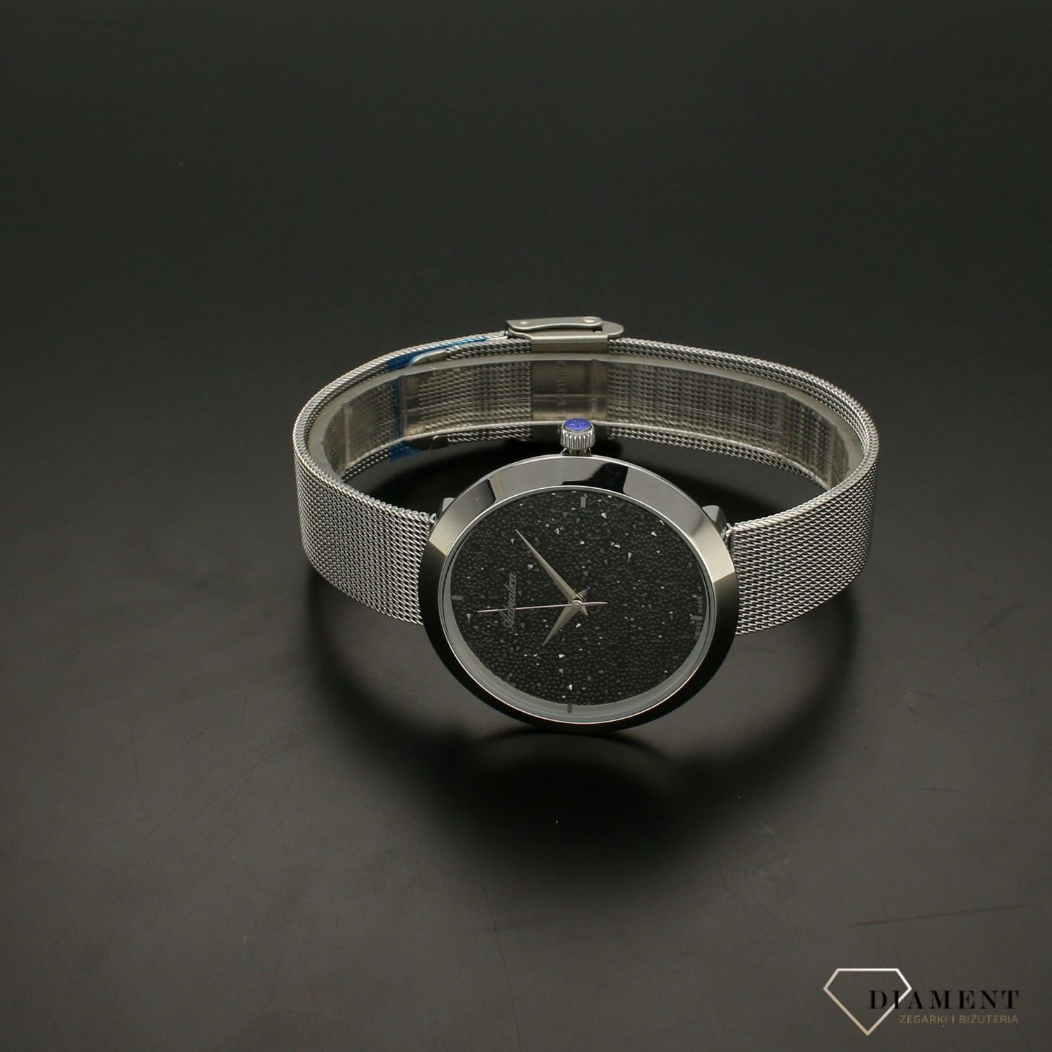 Zegarek damski na bransolecie Adriatica w zestawie z paskiem A3646.5114QBL.jpg