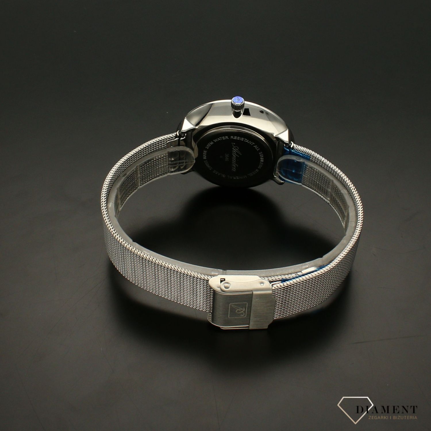 Zegarek damski na bransolecie Adriatica w zestawie z paskiem A3646.5114QBL.jpg