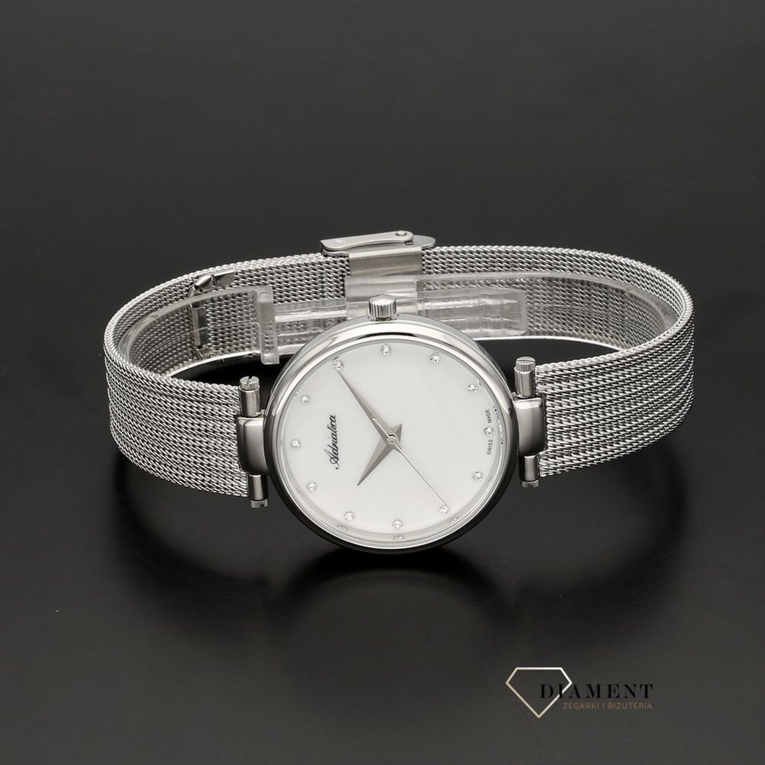 Damski zegarek Adriatica Classic Biżuteryjny A3689.514FQ.jpg