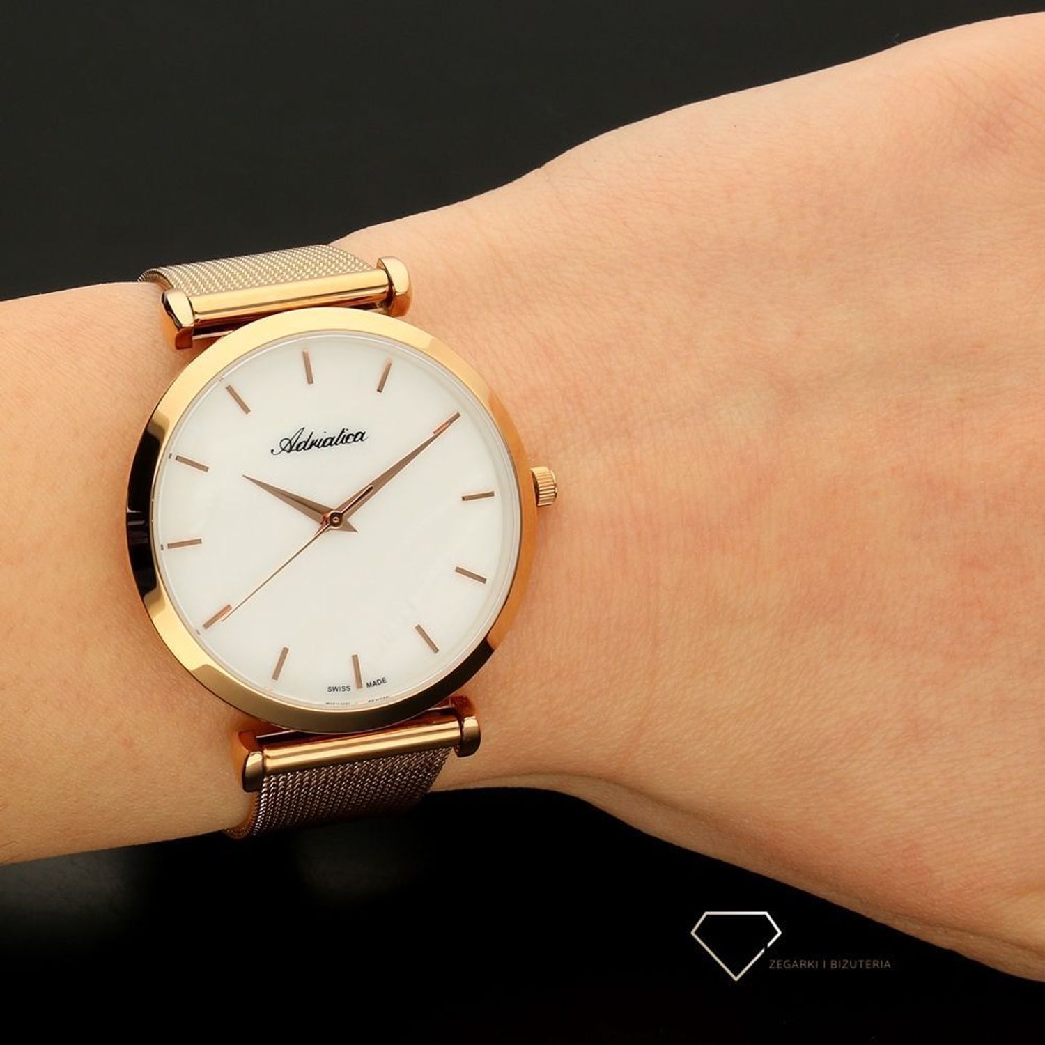 Damski zegarek Adriatica Biżuteryjny A3713.911FQ.jpg