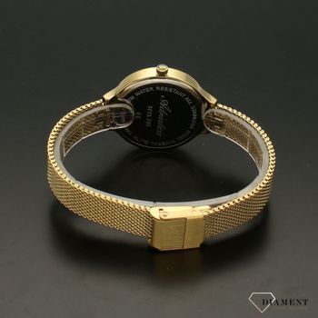 Zegarek damski złoty na bransolecie  mesh Adriatica Fashion A3723.1147Q  (4).jpg